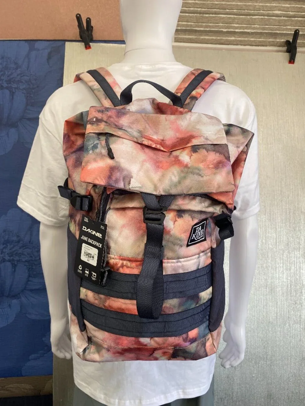 DAKINE JUNE 25L BACKPACK WATERCOLOR